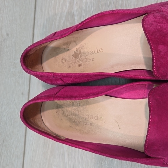Kate Spade NY Women Carima Suede Pink Loafer Slip on shoes sz 5M - Picture 5 of 13